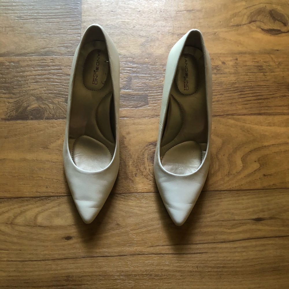 Sassy Classy Beige Pumps